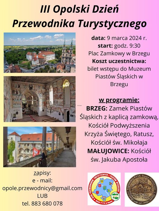 Brzeg/Małujowice - III. Opolski Dzień Przewodnika Turystycznego