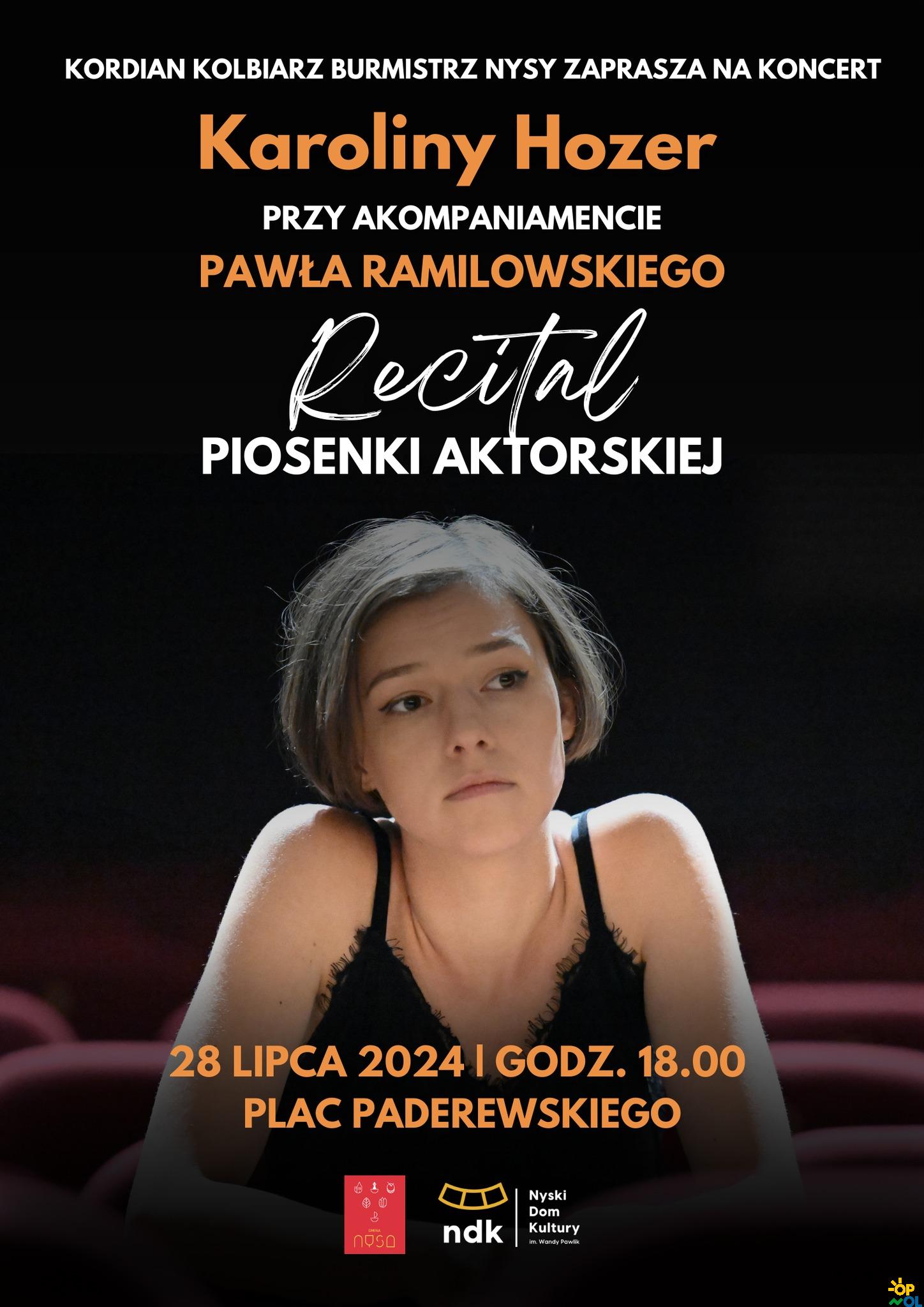 Recital Piosenki Aktorskiej Karoliny Hozer / Recitál Actor's Song od Karoliny Hozer
