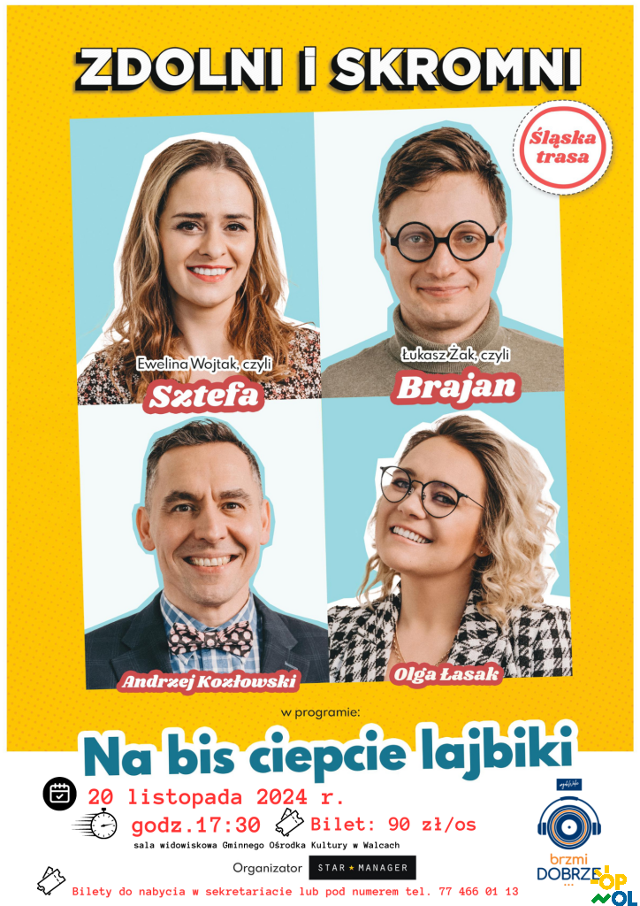 ZDOLNI i SKROMNI w programie „Na bis ciepcie lajbiki”